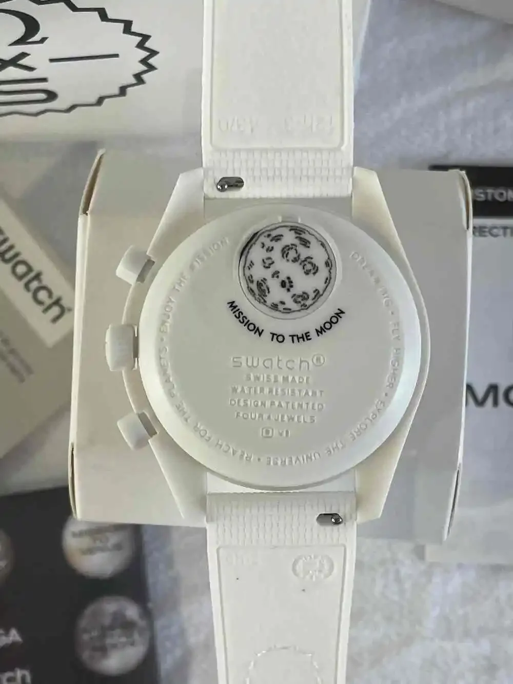 NWOT Swatch x Omega Bioceramic MoonSwatch Mission to the Moonphase Watch Men's